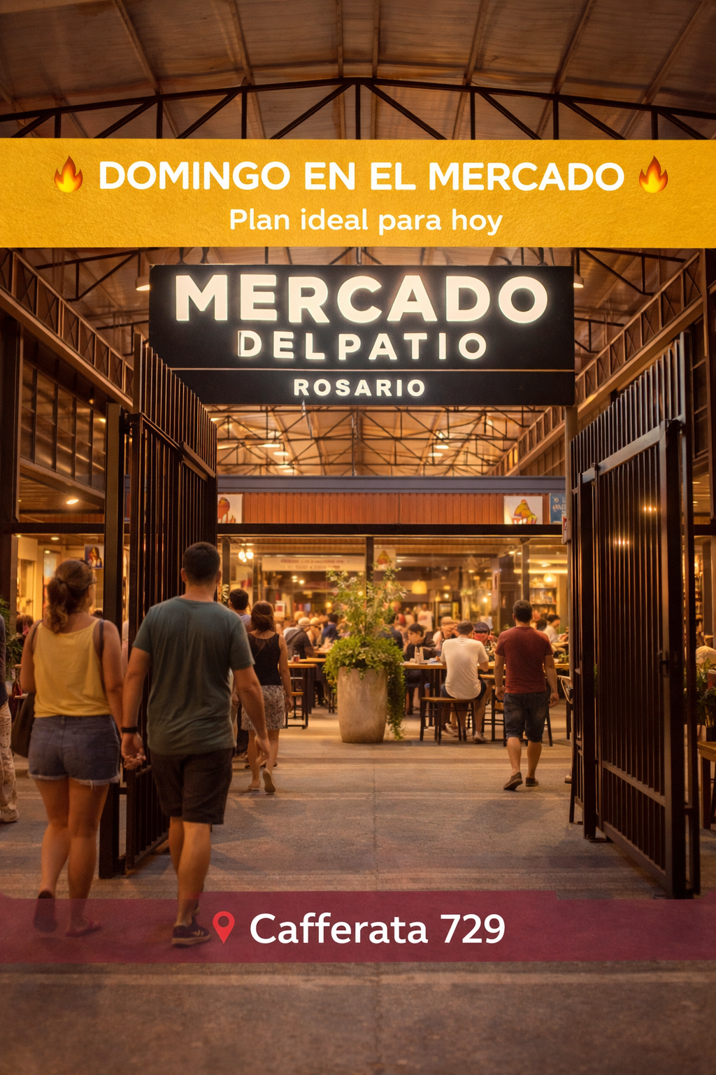 Mercado del Patio en Rosario